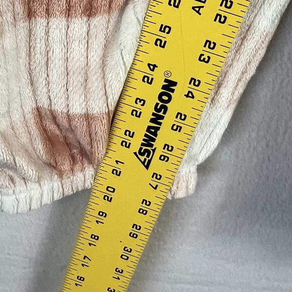 Joyspun Pajama Set Sweater & Joggers XL Stay Cozy Gingham Brown Fall - Picture 15 of 15